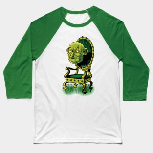 Vintage Wizard of Oz Emerald Throne Baseball T-Shirt